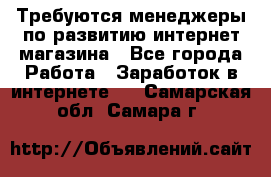 Требуются менеджеры по развитию интернет-магазина - Все города Работа » Заработок в интернете   . Самарская обл.,Самара г.